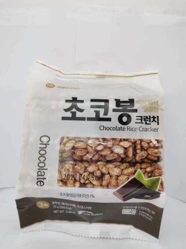 GOOD WORLD CHOCO RICE STICK CRACKER 70G