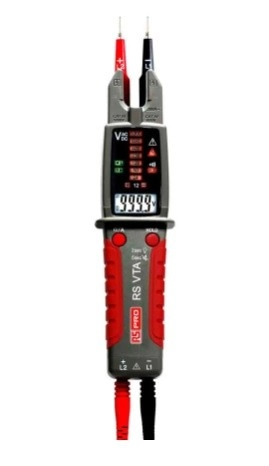 201-7830 - RS PRO APPA VTA, Digital Voltage tester, 999.9V ac/dc, Continuity Check, Battery Powered,