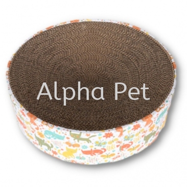 Round Cat  Scratcher Board (CF4110)