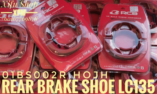 RACING BOY BRAKE SHOE LC135 01BS002R LCEL RCB PARTS RACING BOY RCB PARTS PARTS CATALOG Johor Bahru JB Supply Suppliers | X Performance Motor