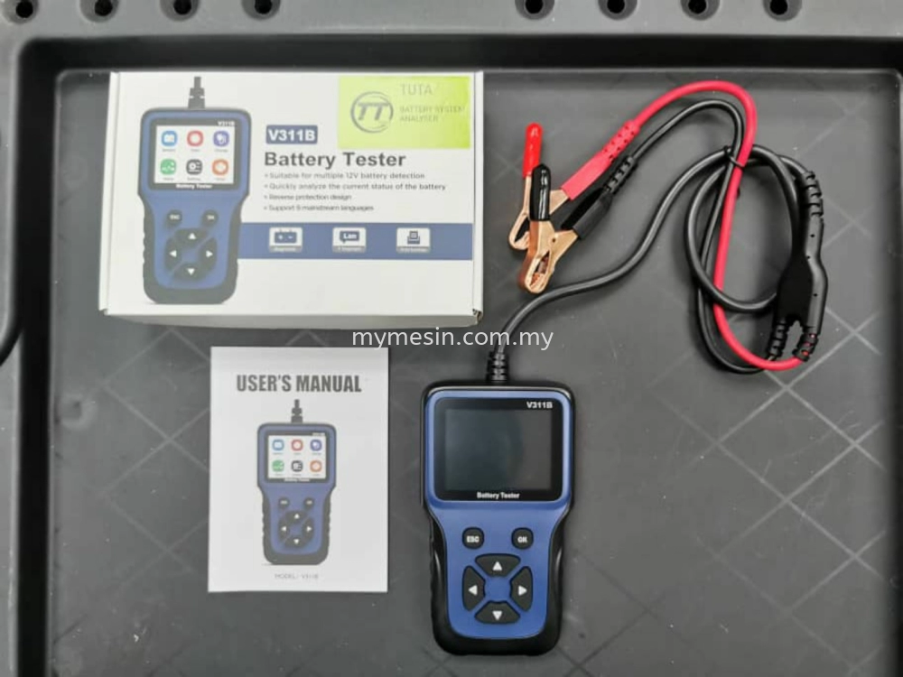 Battery tester with digital 