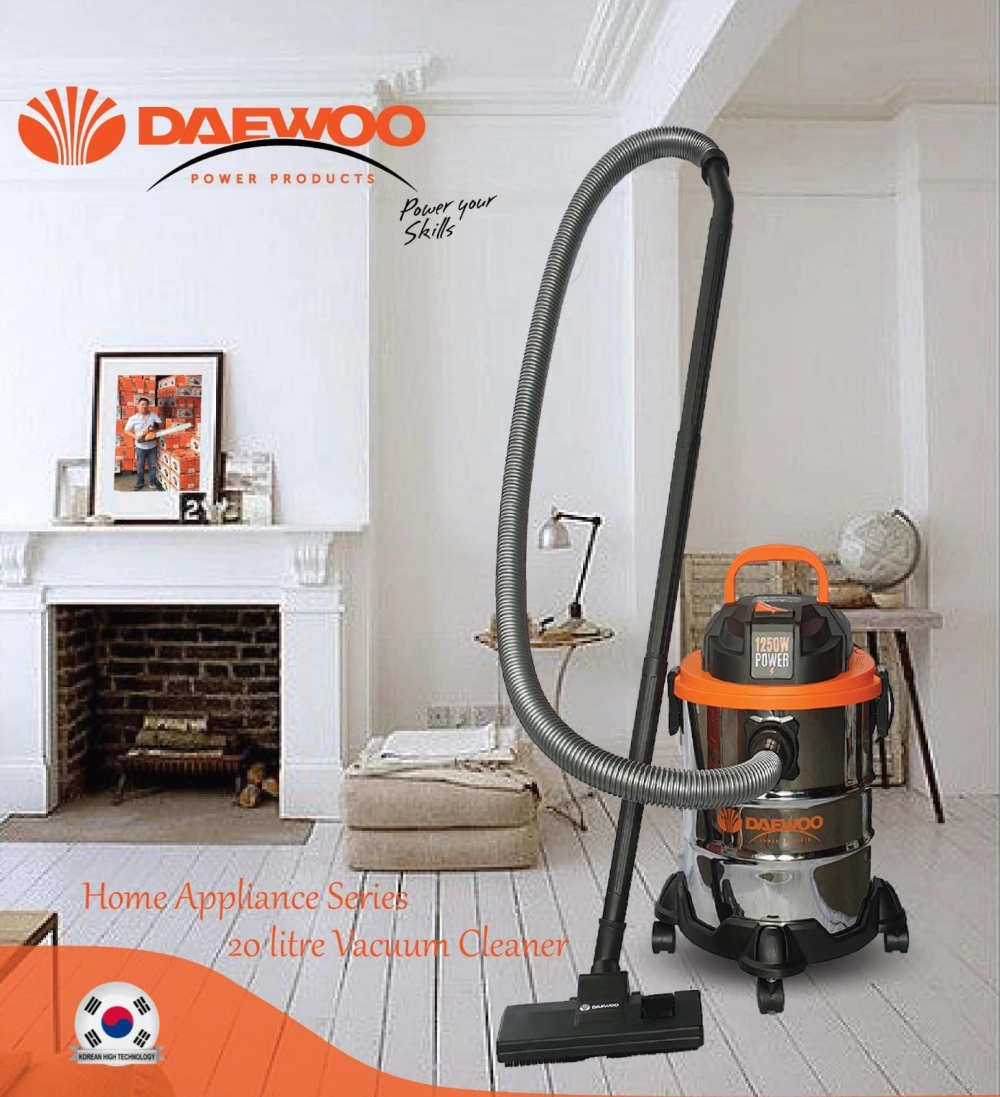 DAEWOO VACUM CLEANER 20L 1250W