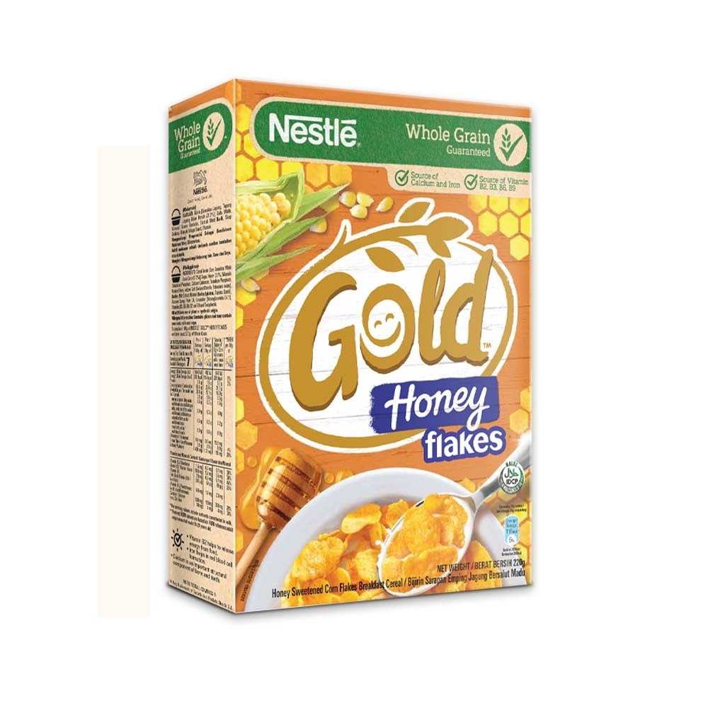 Nestle Gold Honey Flakes (370g)