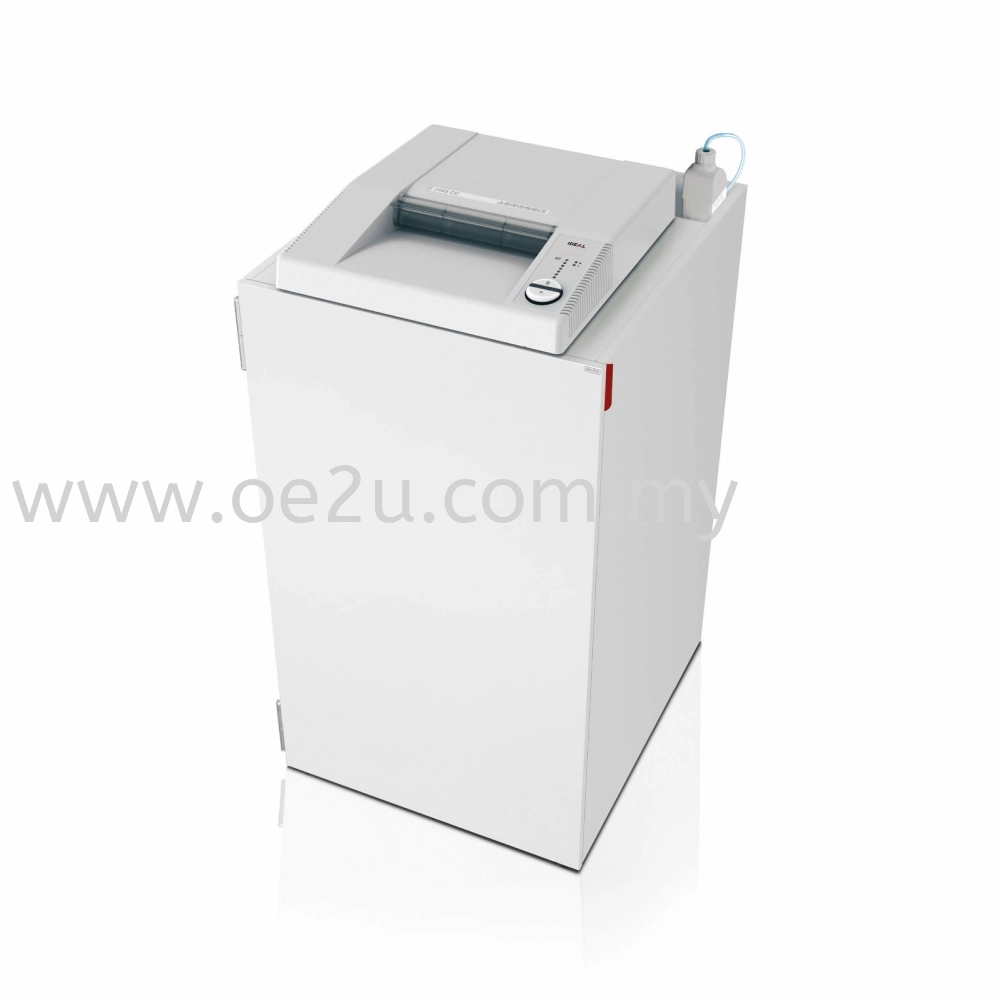 IDEAL 3105 CC JUMBO Auto-Oiler Paper Shredder (Shred Capacity: 25-30 Sheets, Micro Cut: 2x15mm, Bin Capacity: 240 Liters)_Made in Germany