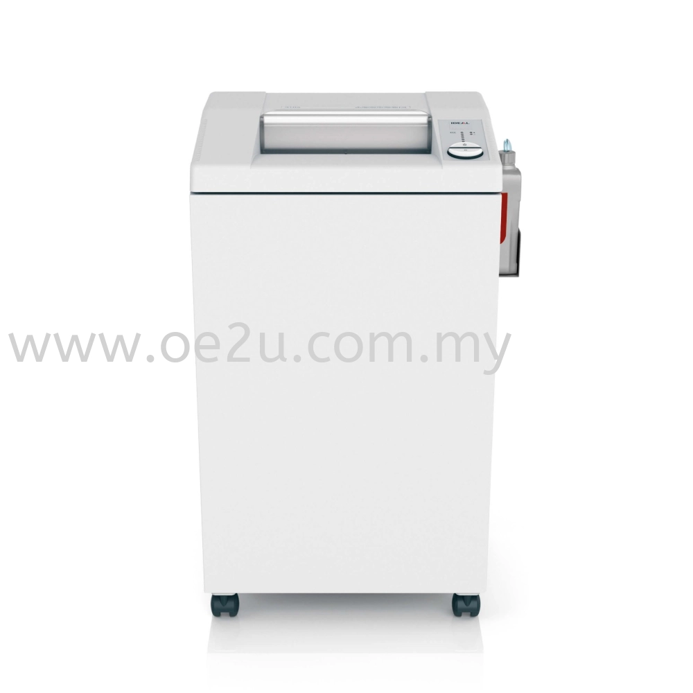 IDEAL 3104 CC Auto-Oiler Paper Shredder (Shred Capacity: 15-17 Sheets, Micro Cut: 2x15mm, Bin Capacity: 120 Liters)_Made in Germany