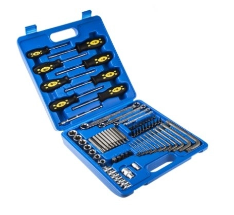 499-2537 - RS PRO 66 Piece Engineers Tool Kit with Case