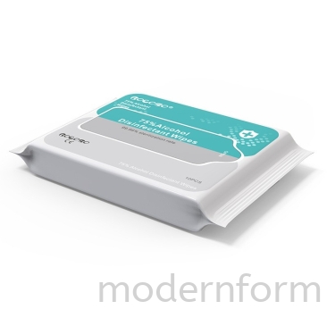Modernform 75% Alcohol Disinfectant Wipes 10pcs 13cm x 17cm (Set of 4)