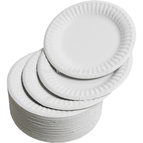 Paper Plate White