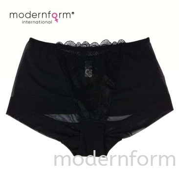 Modernform Sexy Black Lace Women Nylon Panties ( AN2673)