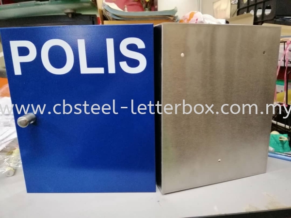 SSteel Powder Coated Police Box POLICE BOX Puchong, Selangor, Kuala Lumpur (KL), Malaysia. Supplier, Supply, Supplies, Manufacturer | CB Steel & Letter Box Sdn Bhd