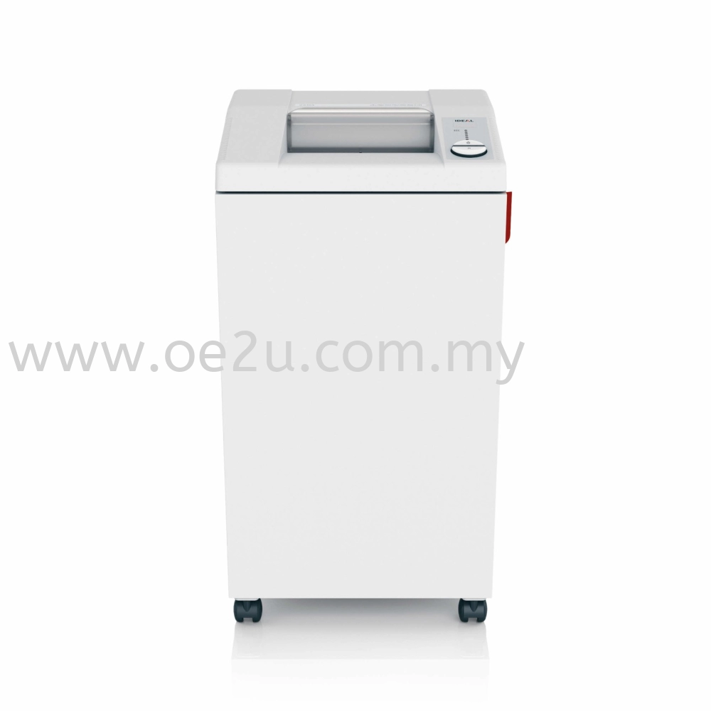 IDEAL 2604 CC Paper Shredder (Shred Capacity: 25-27 Sheets, Cross Cut: 4x40mm, Bin Capacity: 100 Liters)_Made in Germany