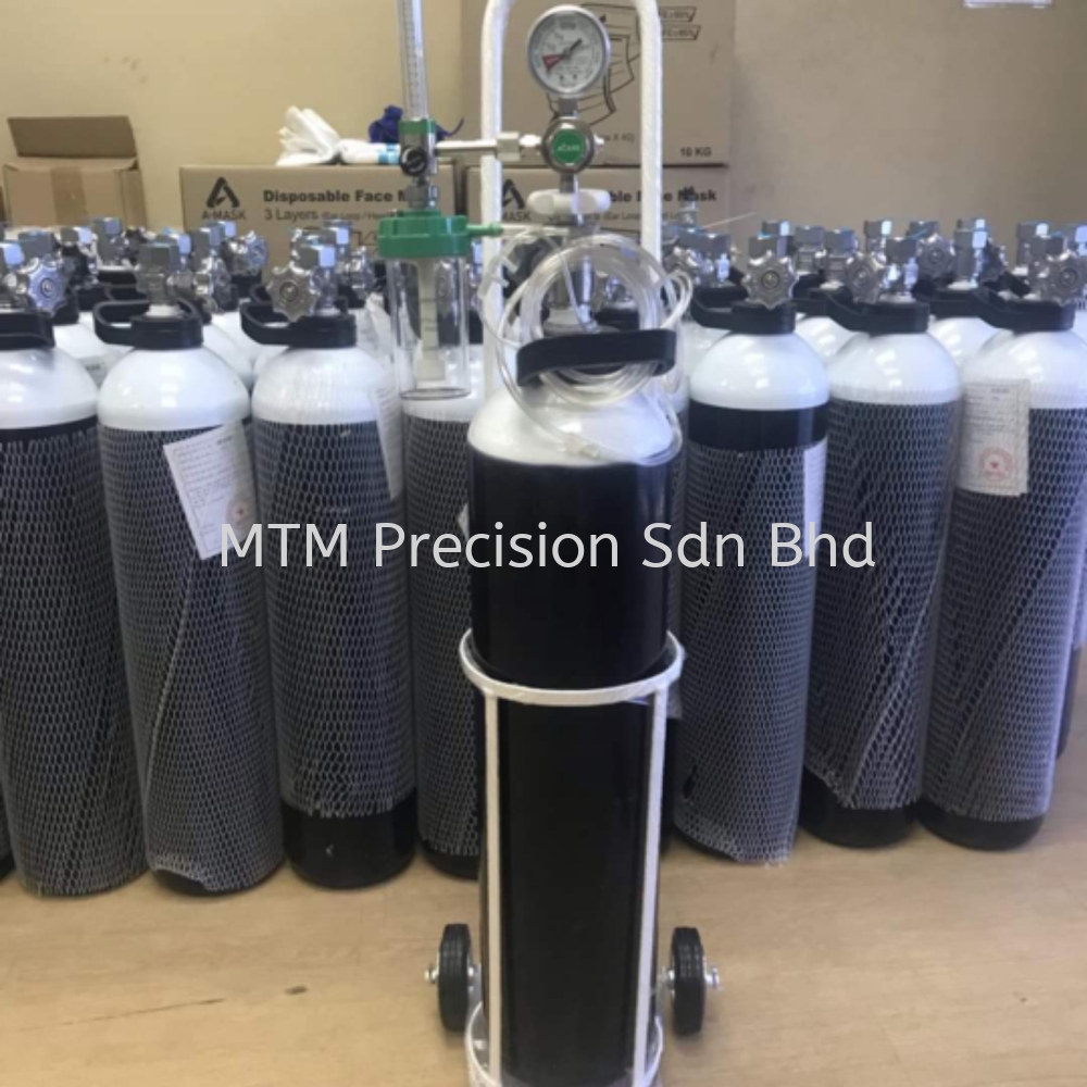 Medical Oxygen Gas Cylinder 10L Include Medical Grade 02 Gas Selangor ...