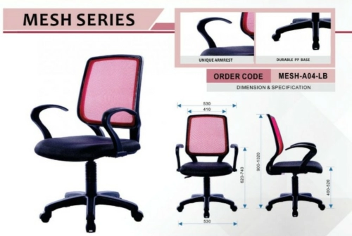 TUDM BUTTERWORTH OFFICE CHAIR LEARNING CHAIR WHITE BOARD STUDENT CHAIR PERABOT ASRAMA TRAINNING CHAIR | Office Chair Penang