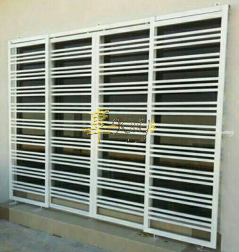 Mild Steel Sliding doors (Ms 6/8x6/8 Hollow)