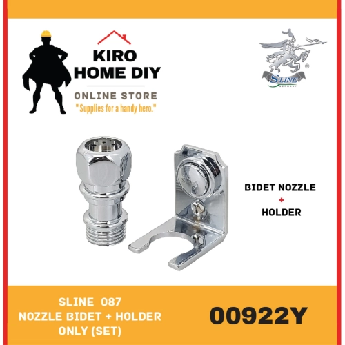 SLINE  087 Nozzle Bidet + Holder Only (Set) - 00922Y