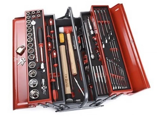 136-3412 - RS PRO 82 Piece Mechanical Tool Kit with Box