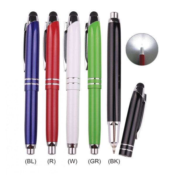 YA 5641 Stylus Pen With Light Metal Pen Writing Instruments Malaysia, Melaka, Selangor, Kuala Lumpur (KL), Johor Bahru (JB), Singapore Supplier, Manufacturer, Wholesaler, Supply | ALLAN D'LIOUS MARKETING (MALAYSIA) SDN. BHD. 