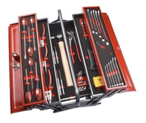 136-3415 - RS PRO 42 Piece Mechanical Tool Kit with Case