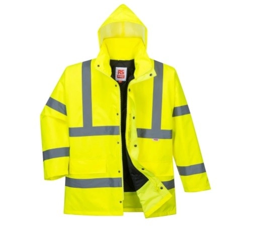 184-5962 - RS PRO Yellow Unisex Hi Vis Jacket, M