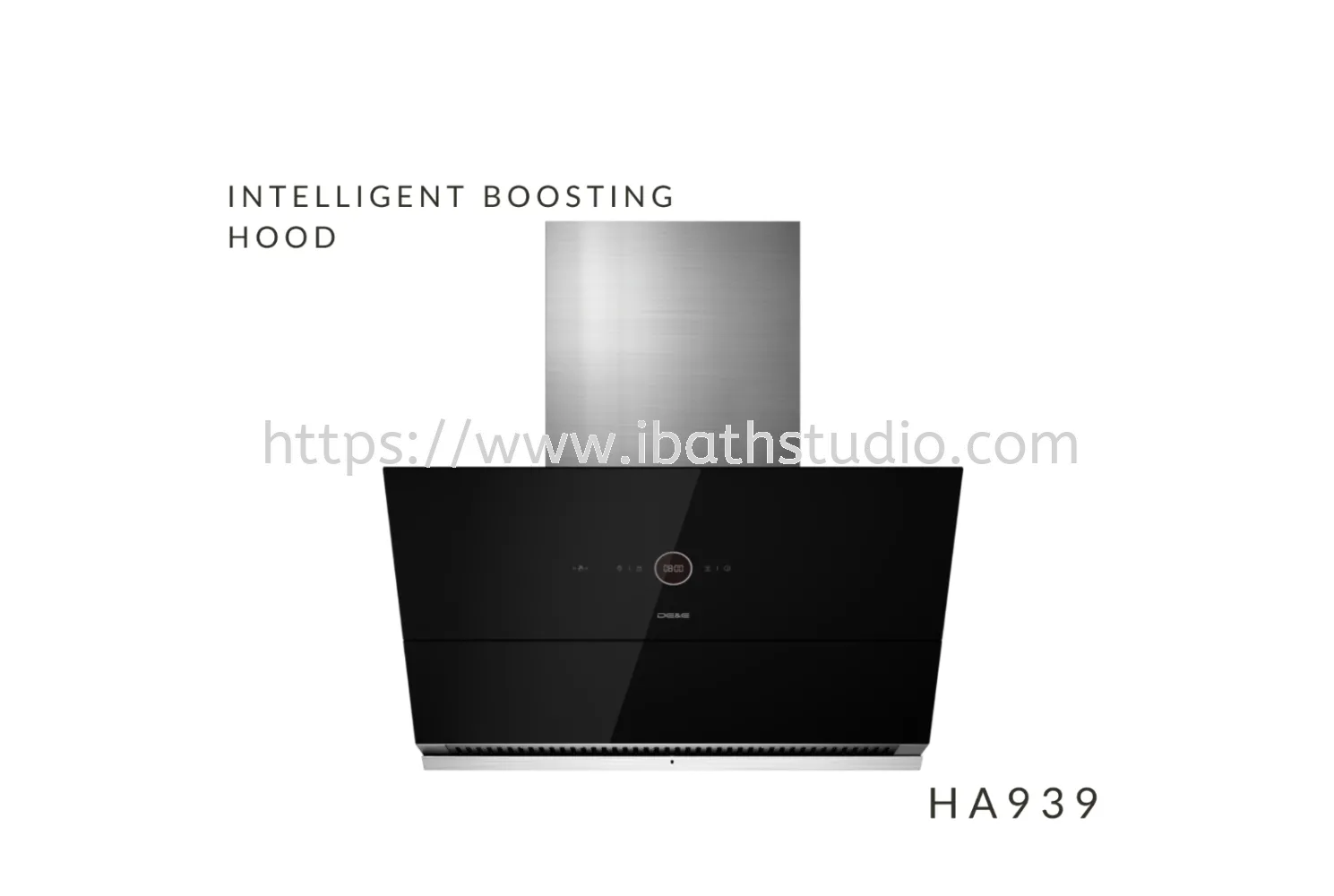 DE&E HA939 90CM RANGE HOOD (SLANTED)