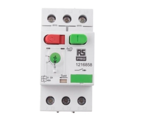 121-6858 - RS PRO 25 → 32 A Motor Protection Circuit Breaker