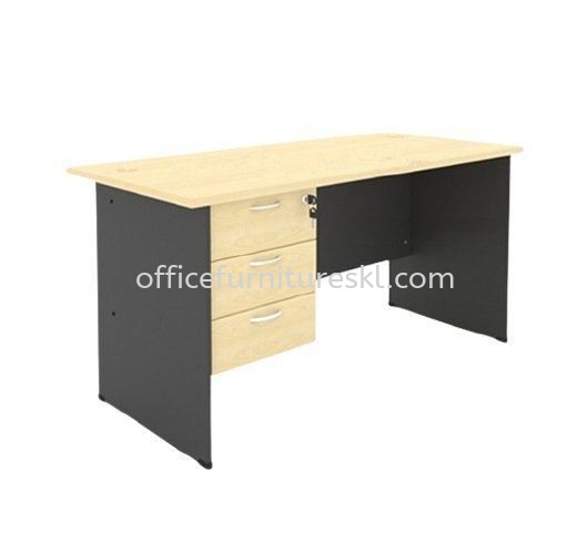 5 FEET OFFICE TABLE/DESK | STUDY TABLE | COMPUTER TABLE C/W SIDE HANGING DRAWER - Office Table Jalan Ipoh | Office Table Ampang Point | Office Table Imbi | Office Table Pudu