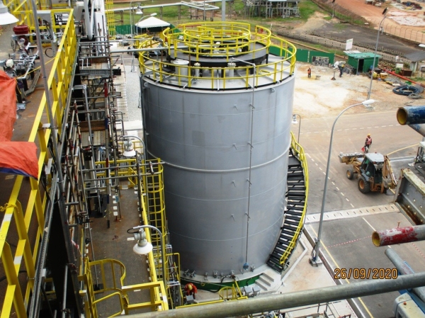 Petron Euro 5 Secondary Water Tank Capital Project Johor Bahru (JB), Malaysia Services | Tong Seng Fabricators Sdn Bhd