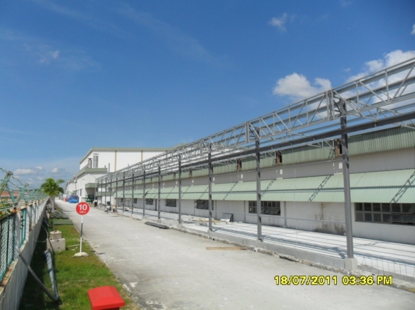 WH Workshop Extension Phase 1 Maintenance Project Johor Bahru (JB), Malaysia Services | Tong Seng Fabricators Sdn Bhd