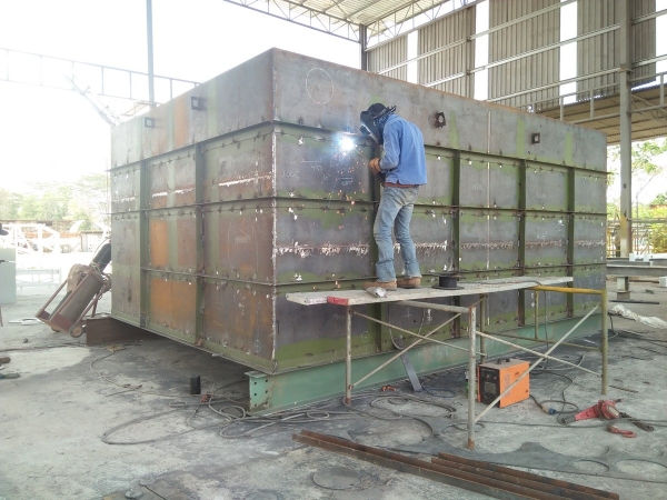 CCM Rubber Lined Caustic Deluge Tank Capital Project Johor Bahru (JB), Malaysia Services | Tong Seng Fabricators Sdn Bhd