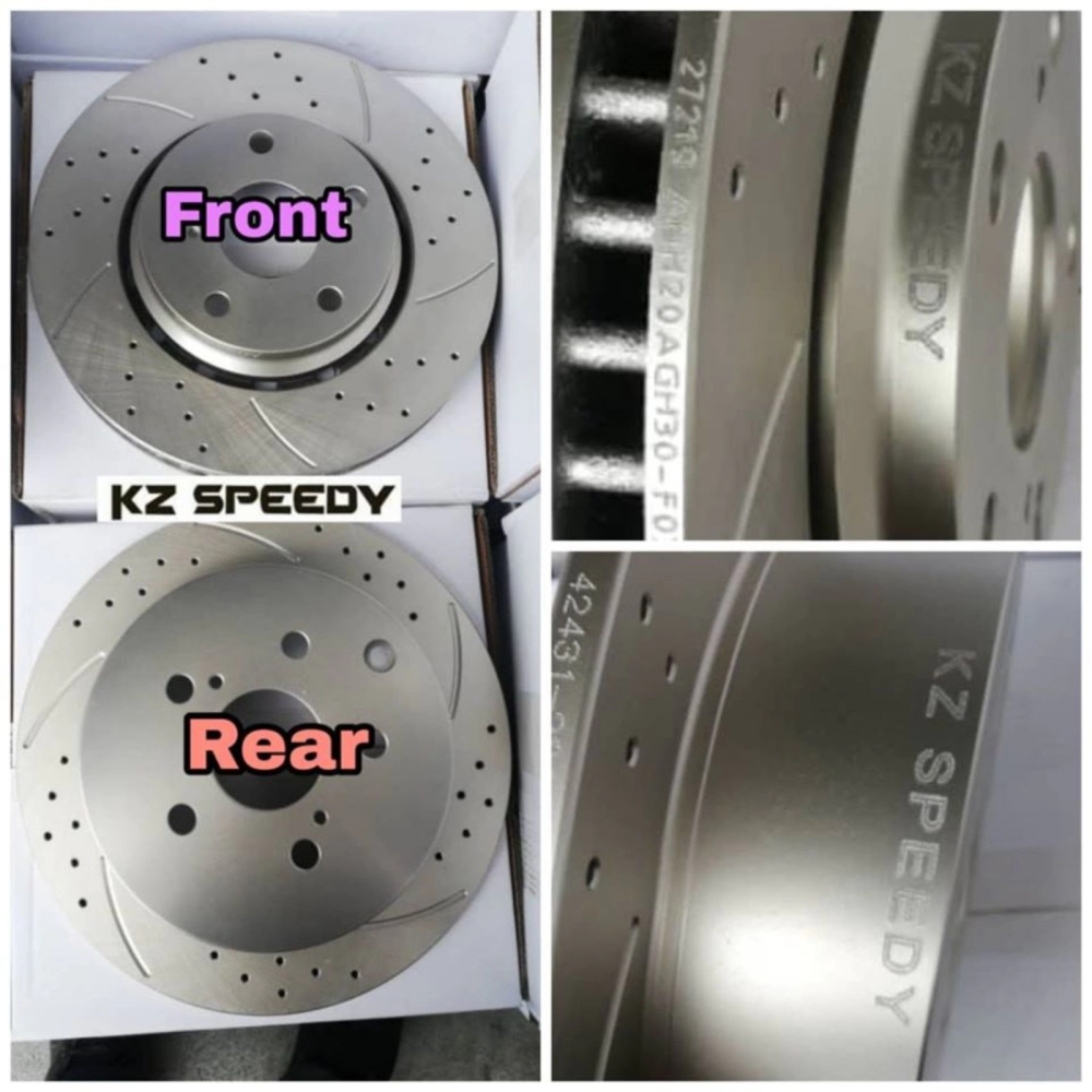 KZ Speedy Slotted Disc Rotor