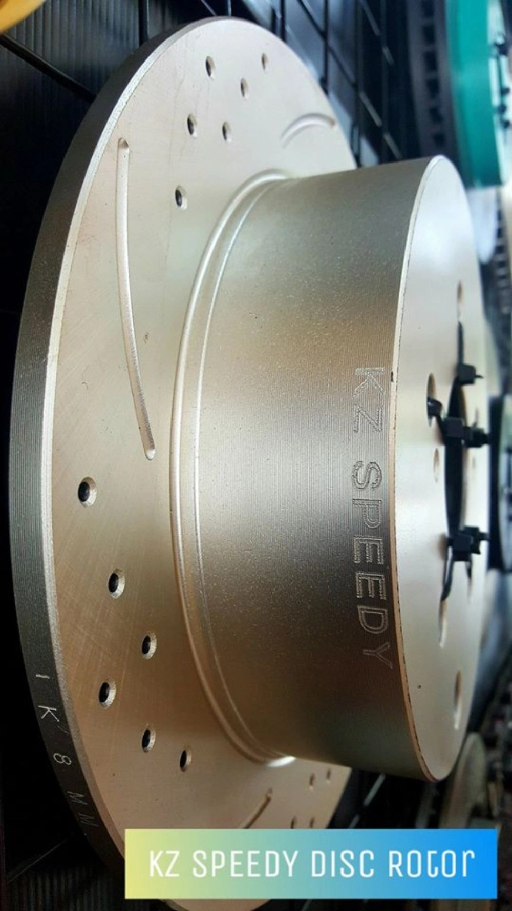 KZ Speedy Slotted Disc Rotor