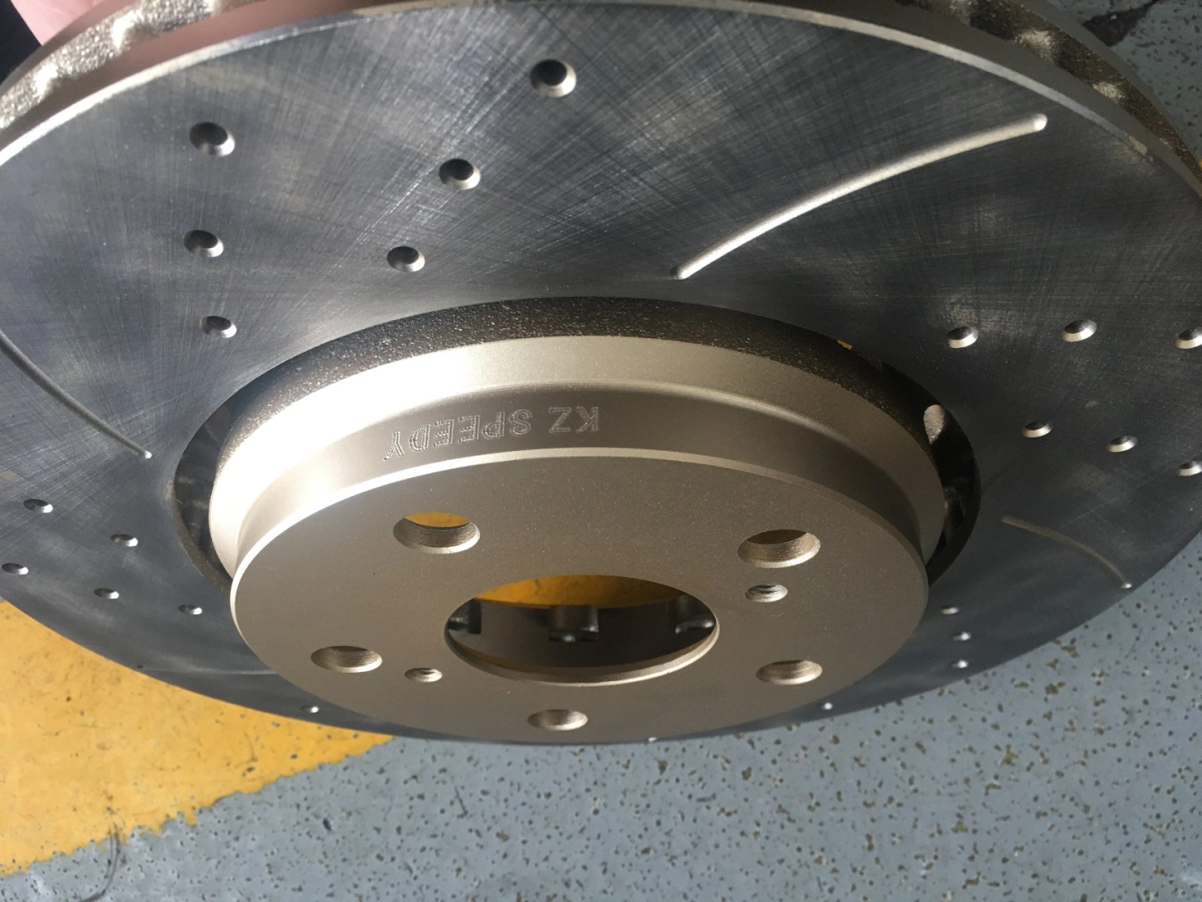 KZ Speedy Slotted Disc Rotor