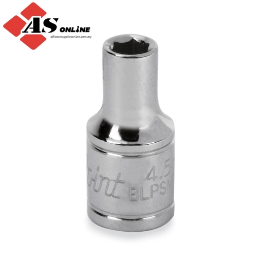 SNAP-ON 1/4" Drive 6-Point Metric 5.5 mm Shallow Socket (Blue-Point) / Model: BLPSM145.5