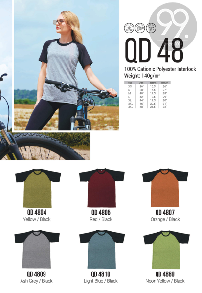 QD48  OREN SPORT R-Neck Tee (Microfiber) Apparel Ready Make Products Selangor, Malaysia, Kuala Lumpur (KL), Kajang Uniform, Manufacturer, Supplier, Supply | 99 Uniform Factory Sdn Bhd