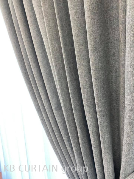 Linen Blackout Curtain Fabric CURTAIN SERIES Johor Bahru (JB), Malaysia, Singapore, Mount Austin, Skudai, Kulai Design, Supplier, Renovation | KB Curtain & Interior Decoration