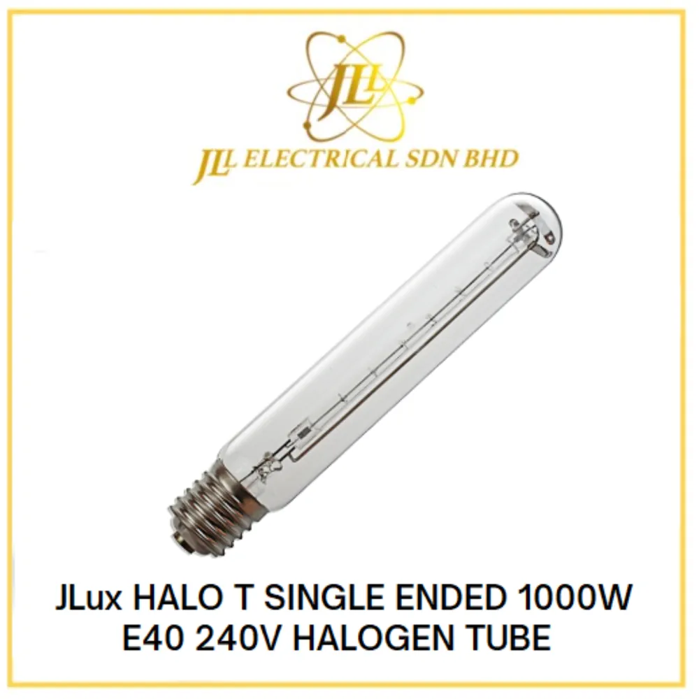 JLUX HALO T SINGLE ENDED 1000W E40 240V HALOGEN TUBE