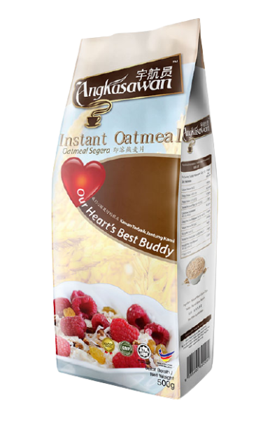 Angkasawan Instant Oatmeal (500g) - RM5.50 ANGKASAWAN Malaysia, Selangor, Kuala Lumpur (KL) Manufacturer, Supplier, Supply, Supplies | Next Lo Products (M) Sdn Bhd