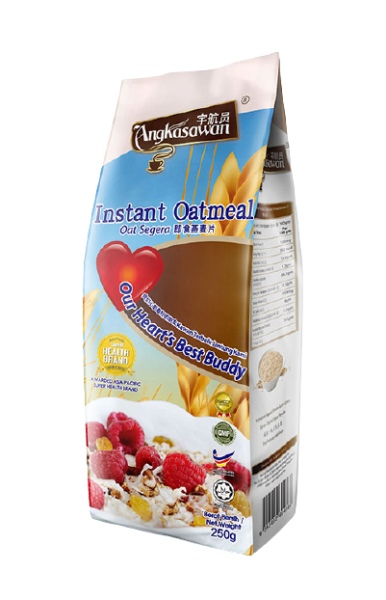 Angkasawan Instant Oatmeal (250g) - RM3.20 ANGKASAWAN Malaysia, Selangor, Kuala Lumpur (KL) Manufacturer, Supplier, Supply, Supplies | Next Lo Products (M) Sdn Bhd