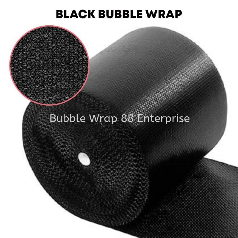 Black Single Layer Bubble Wrap 10mm x 40" x 100m