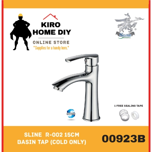 SLINE  R-002 15cm Basin Tap (Cold only) - 00923B