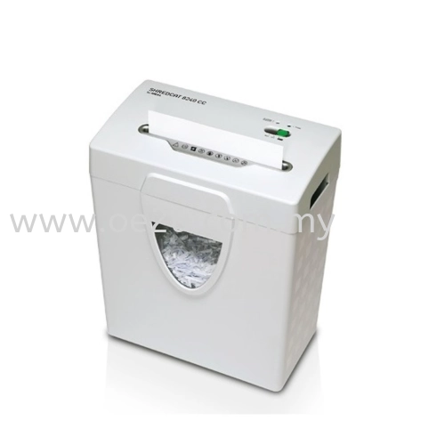 IDEAL Shredcat 8240 CC Paper Shredder (Shred Capacity: 8 Sheets, Cross Cut: 4x40mm, Bin Capacity: 18 Liters)