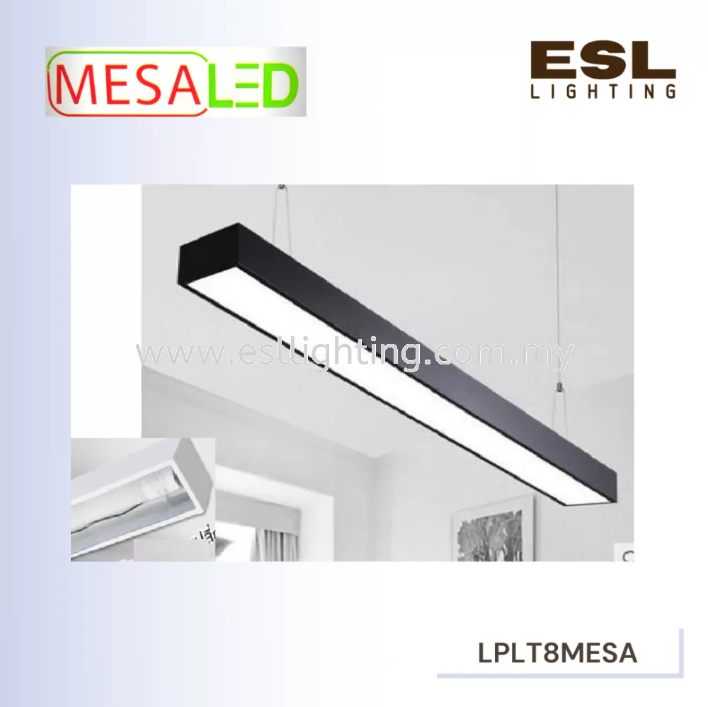 MESALED LINEAR PENDANT LIGHT T8 4FT 2FT LED TUBE 