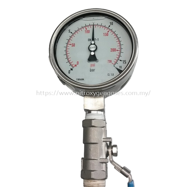 Pressure Gauge Pressure Gauge Malaysia, Selangor, Kuala Lumpur (KL), Subang Jaya Manufacturer, Supplier, Supply, Supplies | Nitroxygen Gases Sdn Bhd