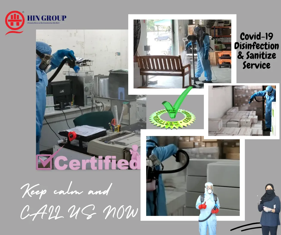 Sanitize & Disinfection :- Rimba Jaya, Klang, Selangor. Book Now