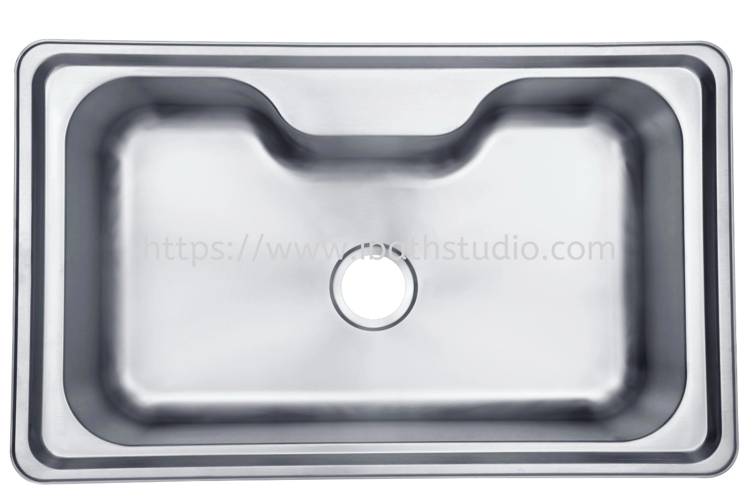 Livinox LTS-8451 Stainless Steel Top Mount Single Sink