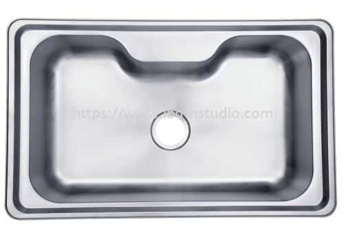 Livinox LTS-8451 Stainless Steel Top Mount Single Sink