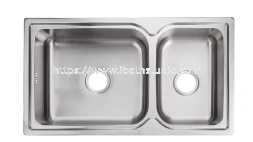 LIVINOX LTS-8850 2 BOWLS SS SINK