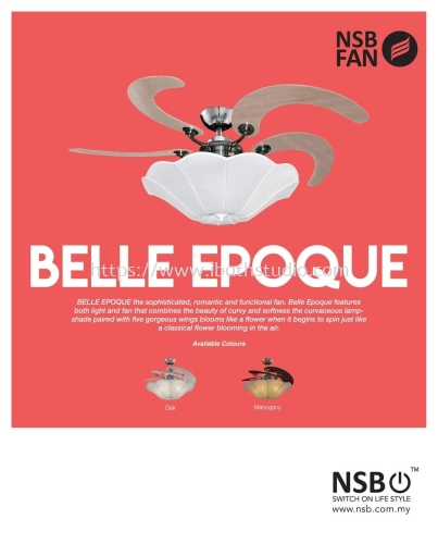 NSB BELLE EPOQUE CEILING FAN