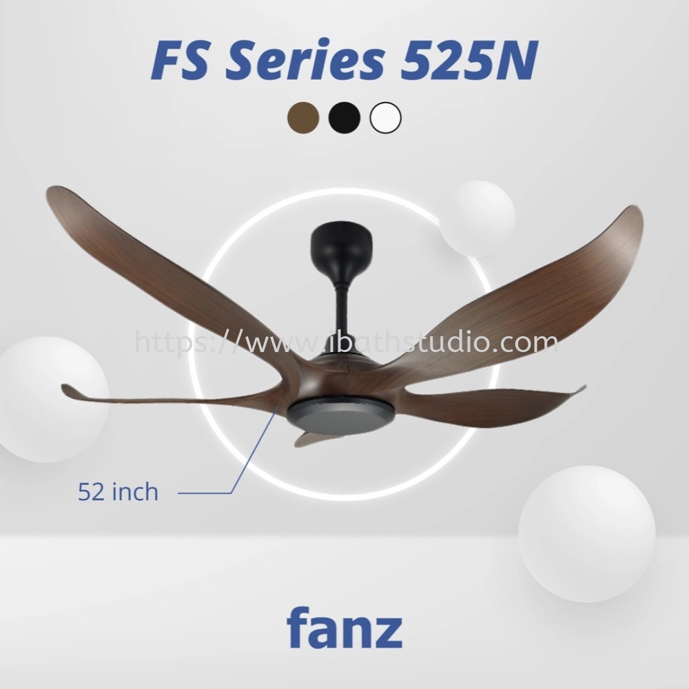 FANZ 52" Ceiling Fan FS-525N DC MOTOR