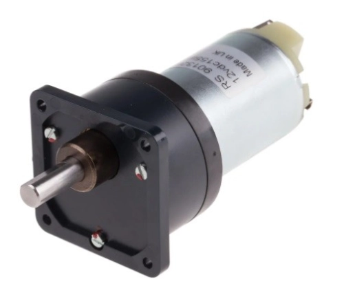 901-3282 - RS PRO Brushed Geared DC Geared Motor, 12 V, 10 Ncm, 155 rpm, 6mm Shaft Diameter